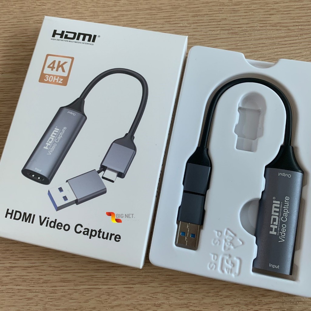 CONV HDMI CAPTURE COMBO TIPE C 3.0 4K