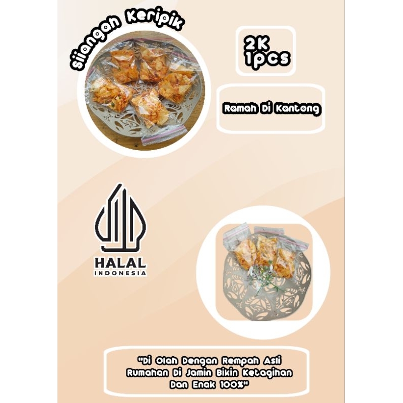 

Keripik singkong Asli 100%