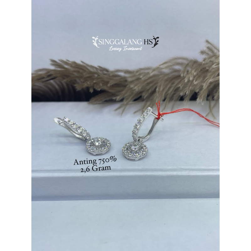 Anting Fashion emas kadar 750% / 17,18,22k