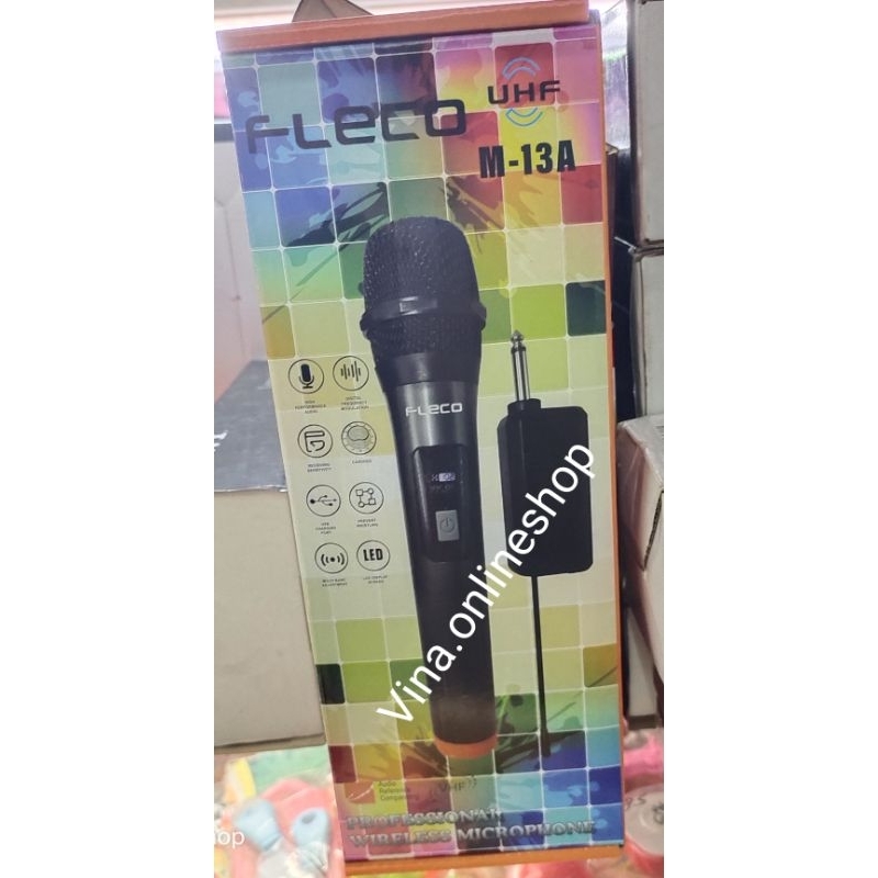 MIC WIRELESS UHF FLECO M -13 A