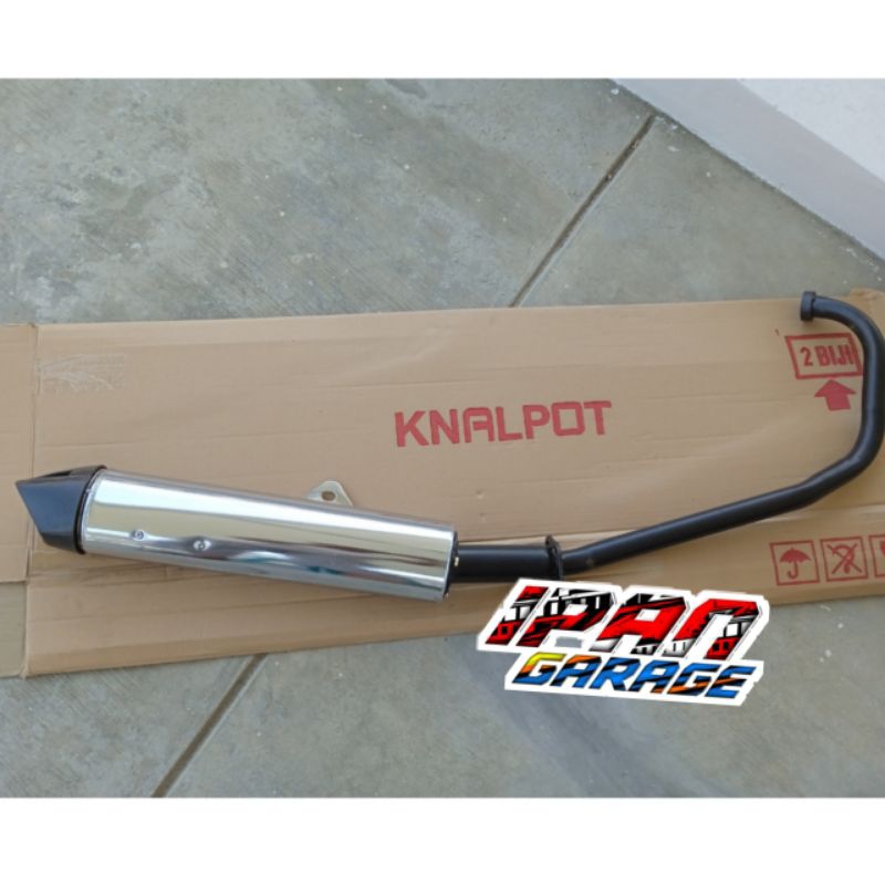 KNALPOT STANDART SATRIA FU 150 NEW BARONG/FACELIFT 2008 2009 2010 2011 2012 2013 2014 2015 2016 KUAL