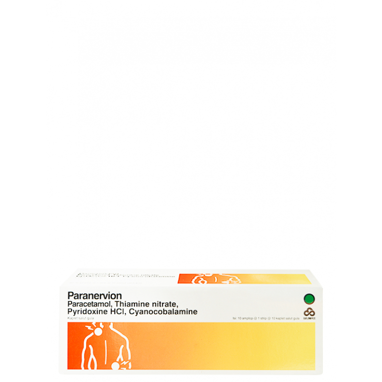 Paranervion isi 100 / Paranervion box isi 100 tablet