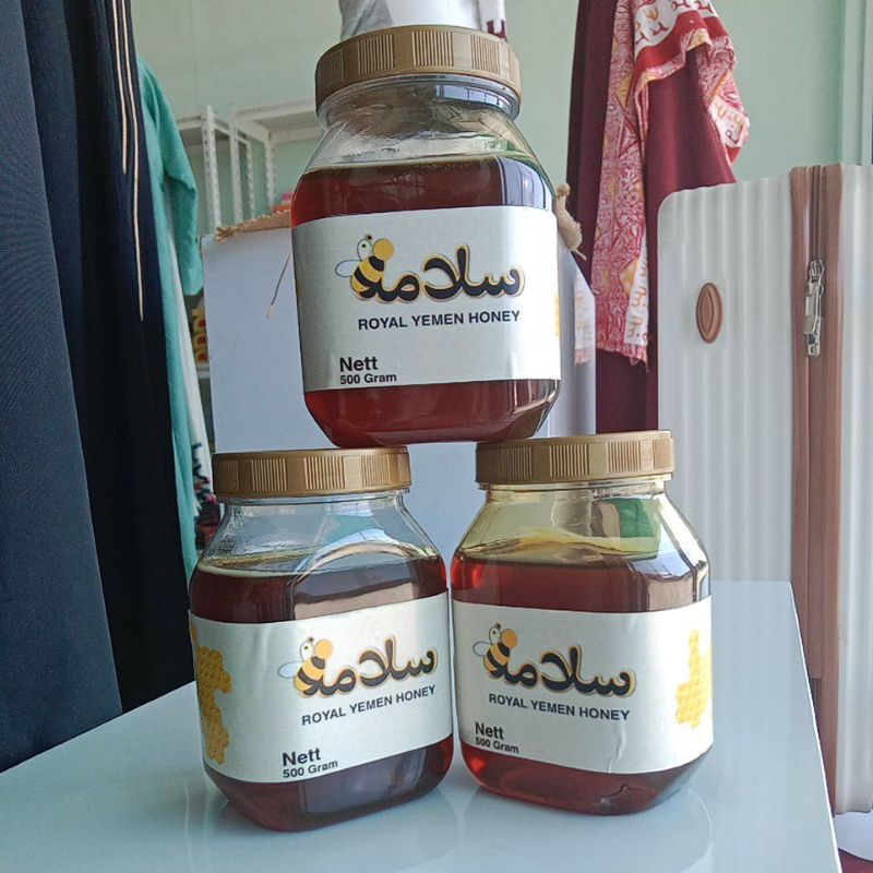 

Madu sidr yaman (madu daun bidara) 100% import arab saudi
