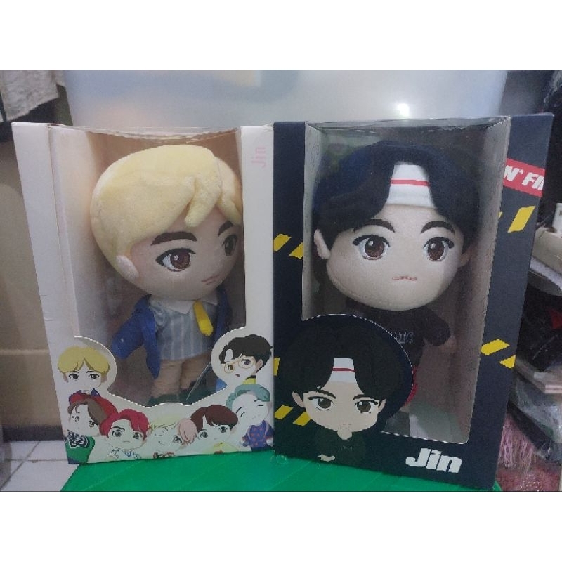 Doll tinytan BTS Jin plush toy idol dan mic drop plus bonus