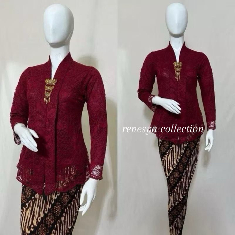 KEBAYA KARTINI// KEBAYA KARTINI POLOS// SET KEBAYA FLO// KEBAYA KARTINI SET// SET KEBAYA WISUDA// KE