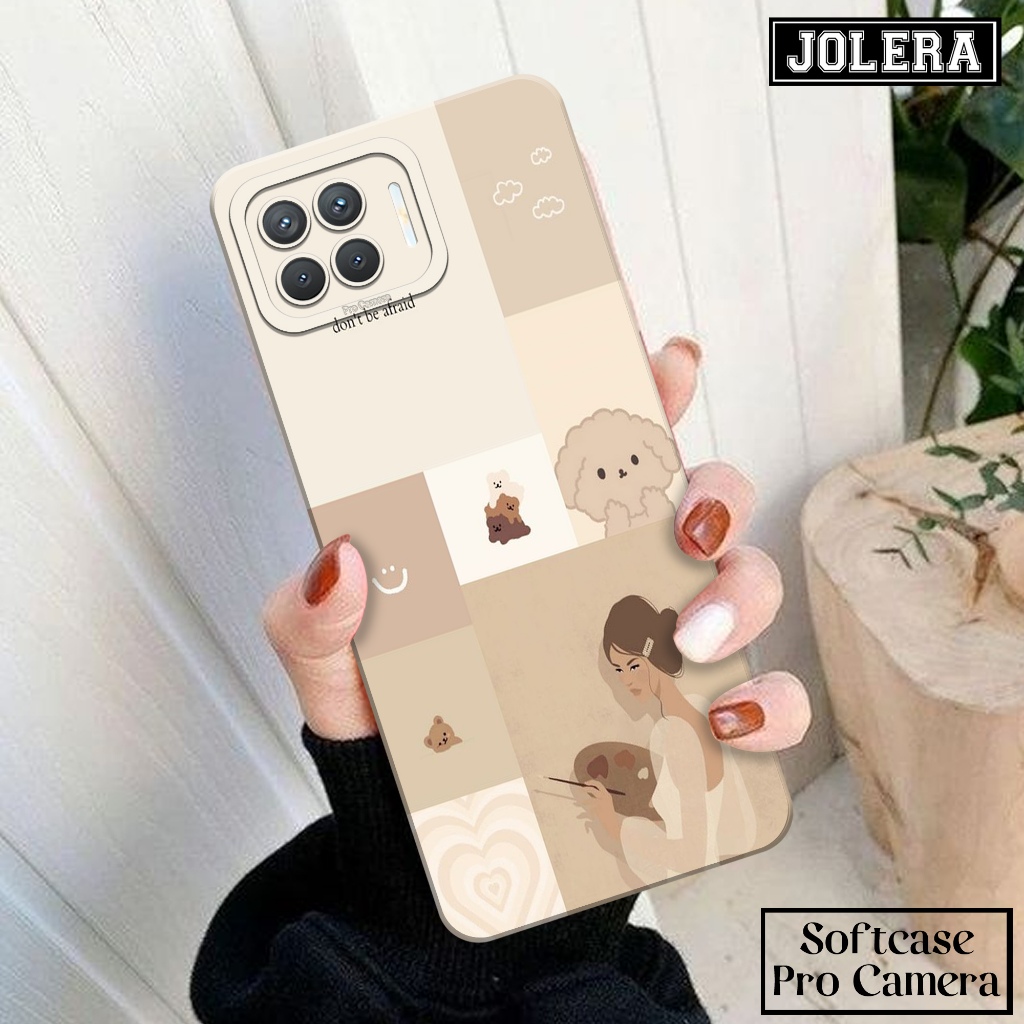 Softcase Hp OPPO RENO 4F - Case Hp OPPO RENO 4F - Silikon Hp OPPO RENO 4F - Motif Cartoon Keren - Ca