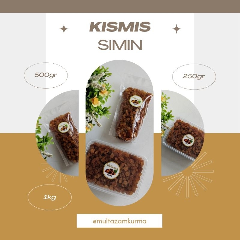 

Kismis Golden Raisins Manis-Oleh-oleh haji/umroh