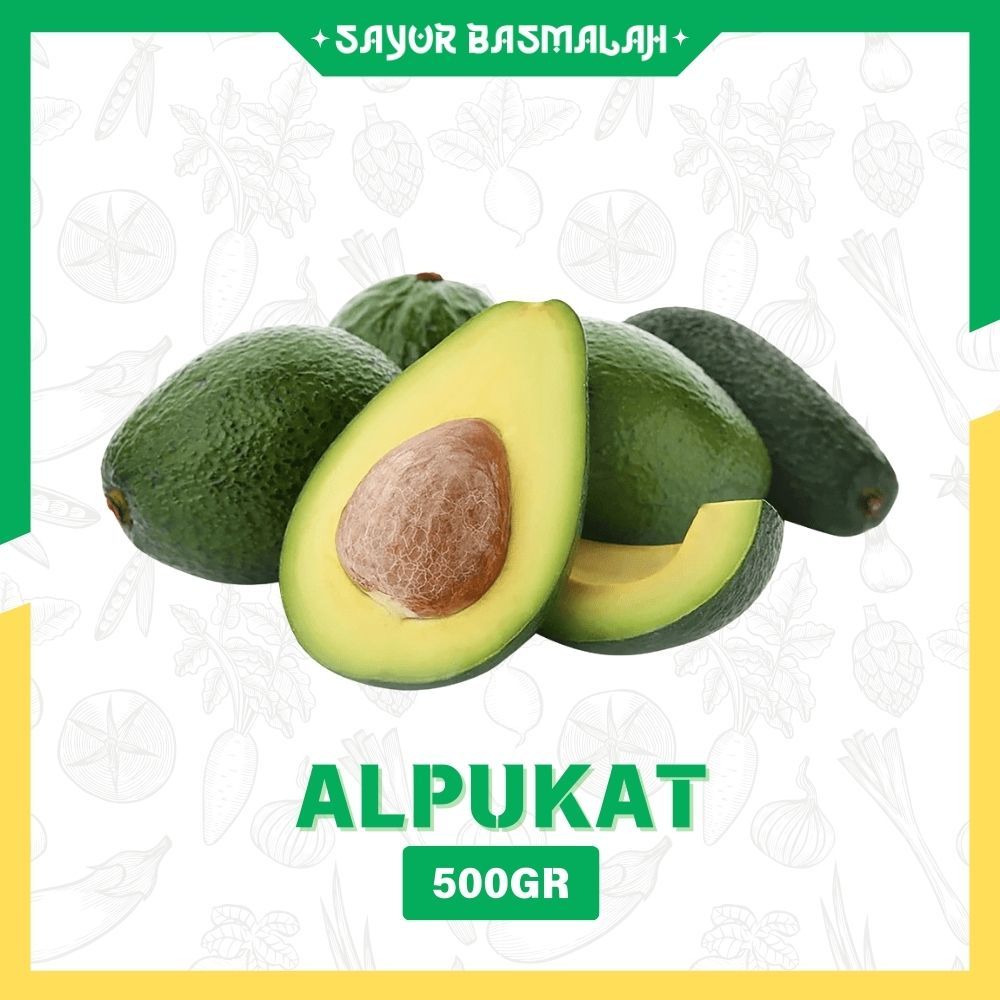 

Alpukat 500gr - Sayur Basmalah