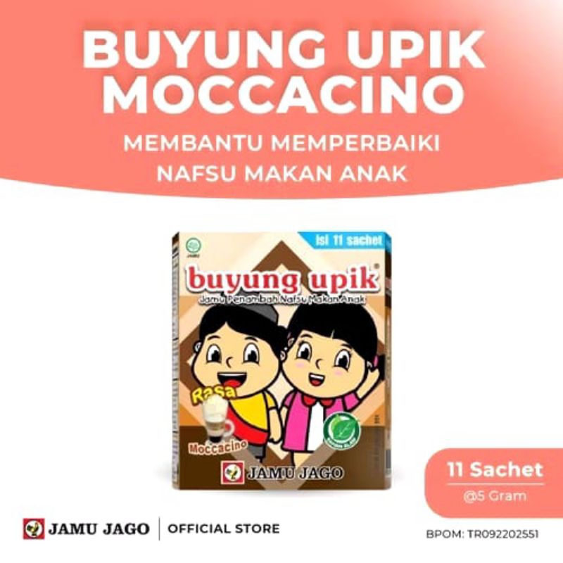 

buyung upik mocacino isi 11 sachet