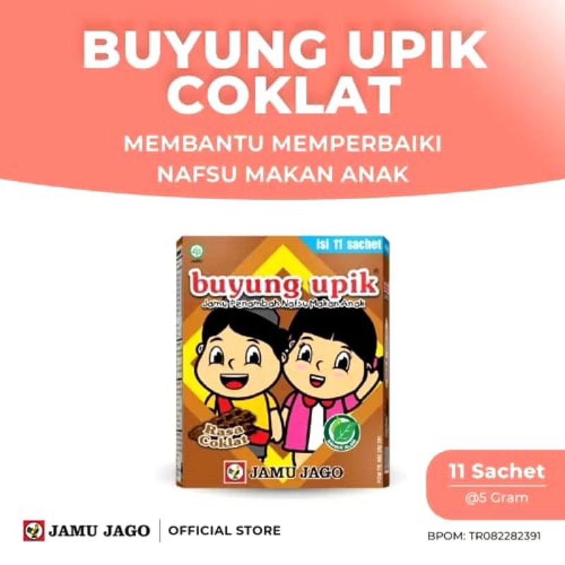 

buyung upik coklat isi 11 sachet