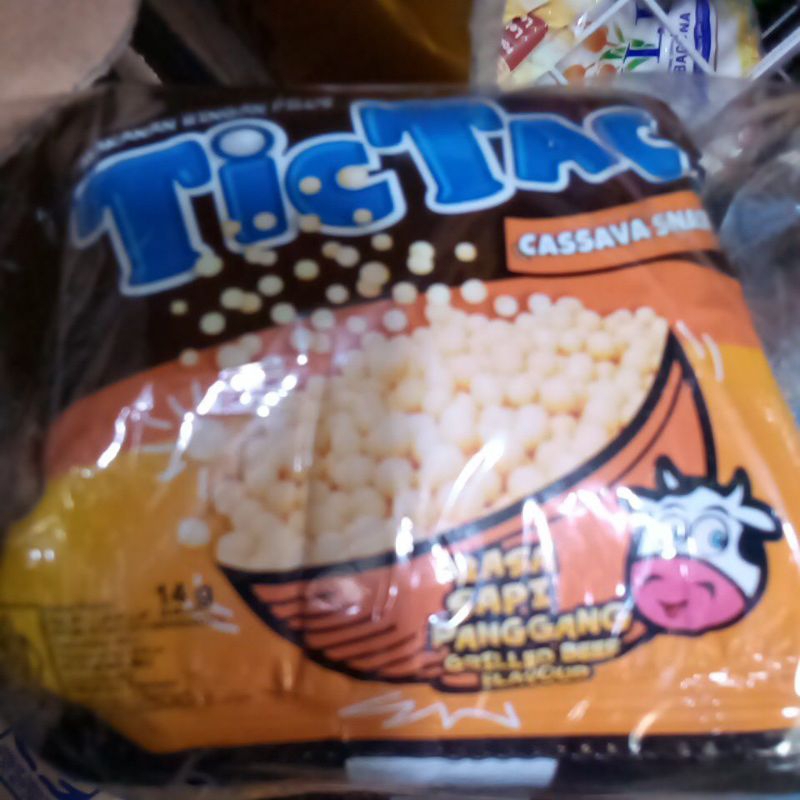 

TICTAC rasa SAPI PANGGANG 14gr isi 10bks/rcg Sukro dua kelinci