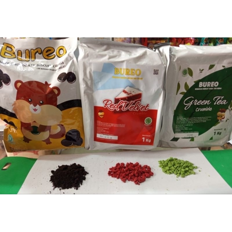 

BUBUK OREO 250GR -BUREO GREEN TEA/RED VELVET/COKLAT 250gr