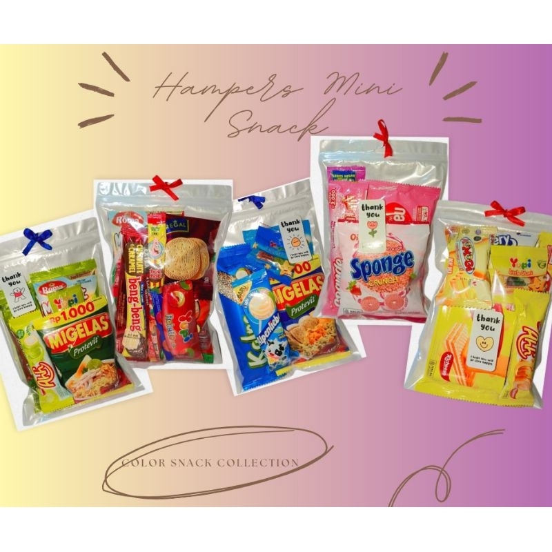 

Mini gift snack ulang tahun, lebaran dan acara lainnya