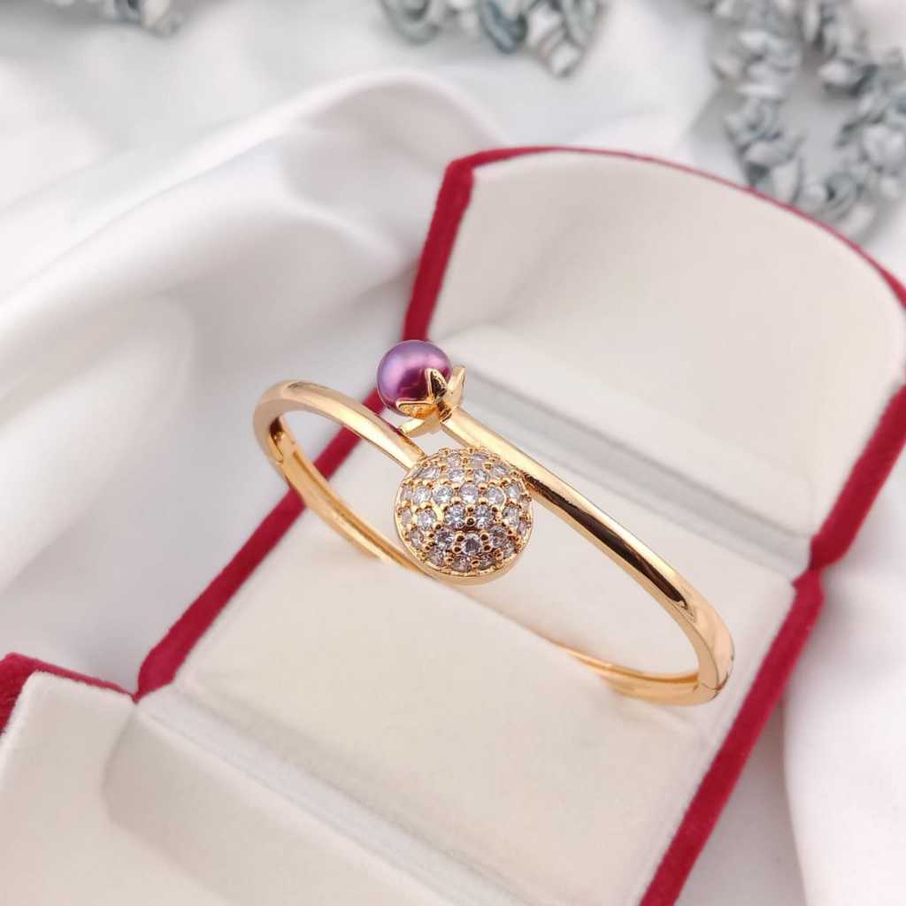 Gelang Mutiara Air Tawar Asli Lombok - GT012