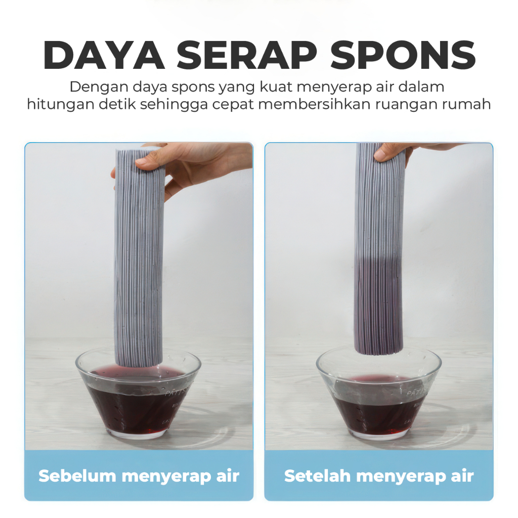 Alat Pel Praktis Dan Efisien Alat Pel Lantai Ultra Mop Cleanze Pray Super Mop Simple -