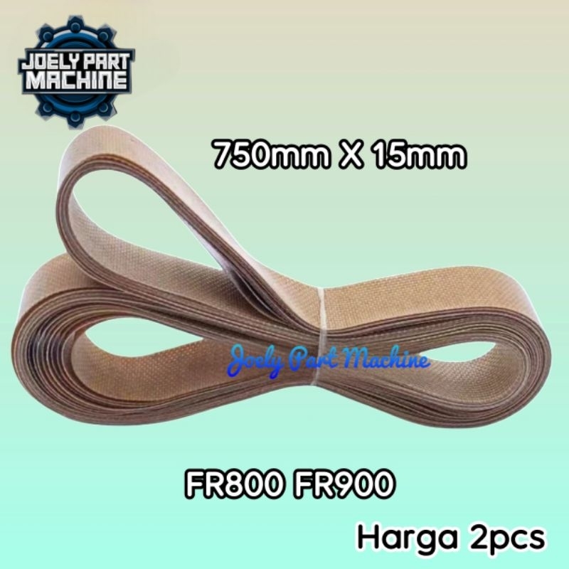 2pcs Teflon Belt Mesin Continous Band Sealer FR800 FR900 atau FRB770 HUALIAN