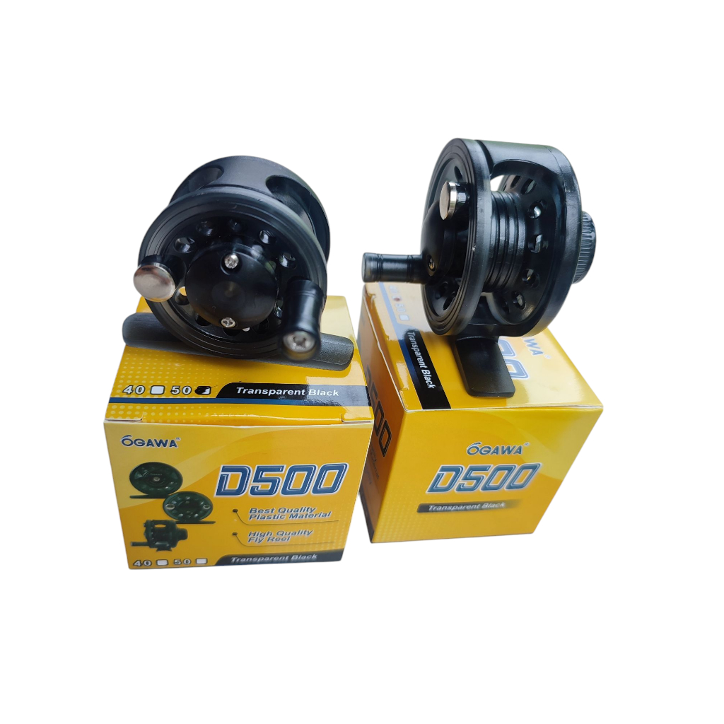 Reel Tokos Ogawa D500-40-50 bahan Teflon Kuat reel tegek fly