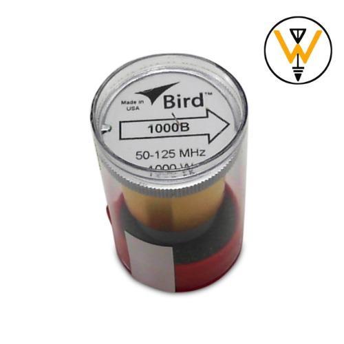 BIRD 1000B ELEMENT1KW 50-125MHZ ELEMENT THRULINE ELEMENT WATTMETER BIRD 1000 B
