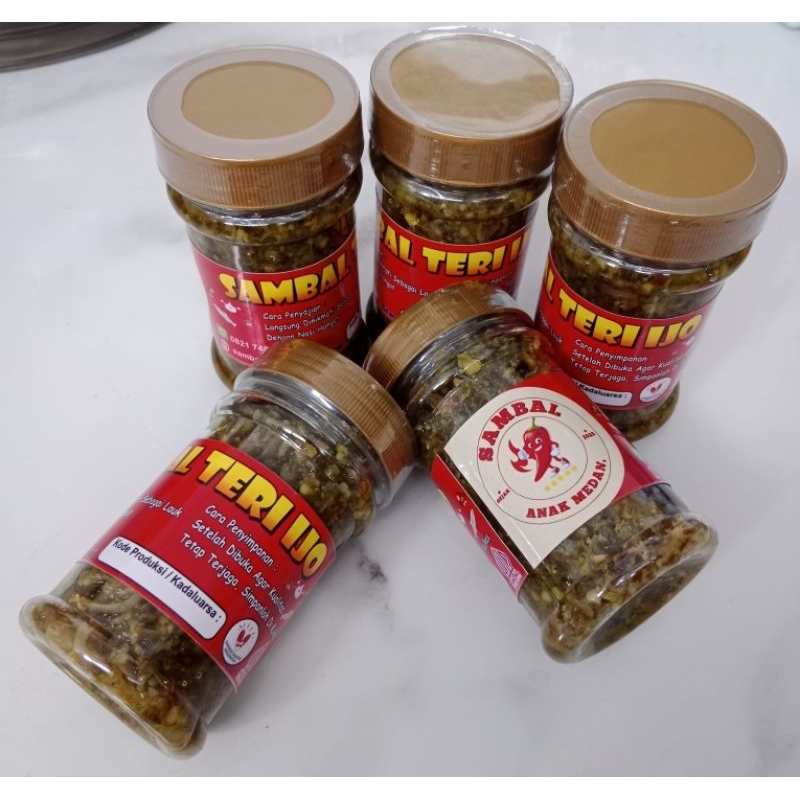 

Sambal anak medan varian Teri IJo