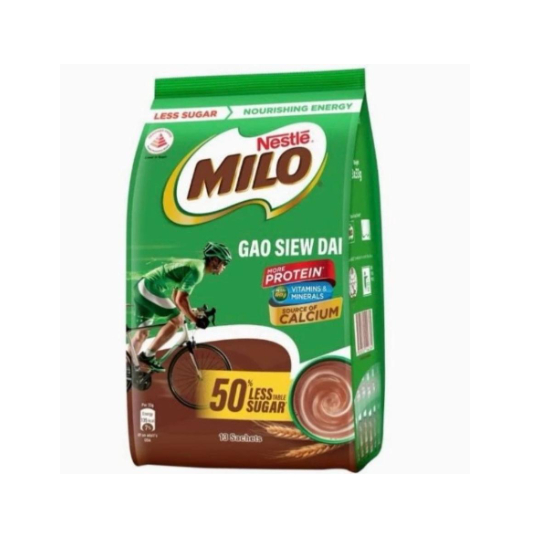 

Nestle Milo Instan Chocolate Singapore Less Sugar Gao Siew Dai