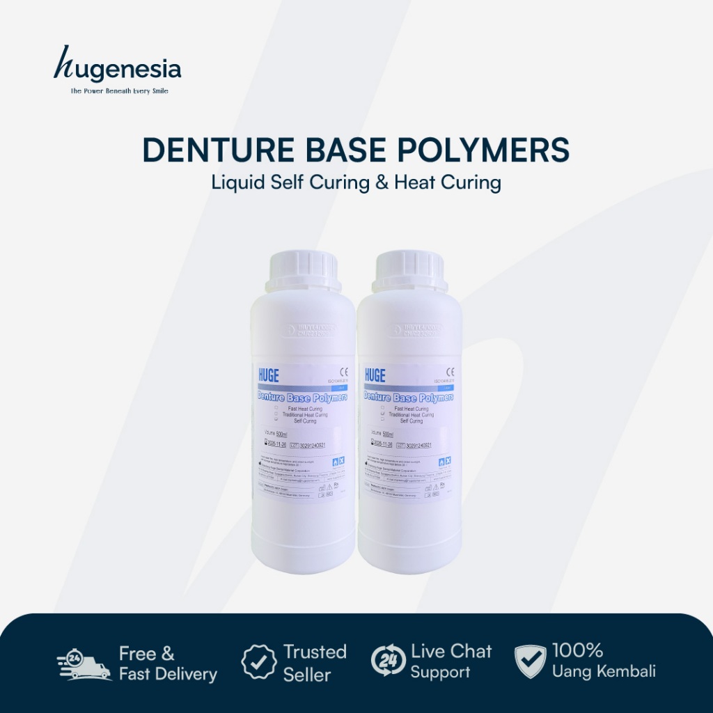 Hugenesia - Denture Base Polymers Huge Liquid 500ml
