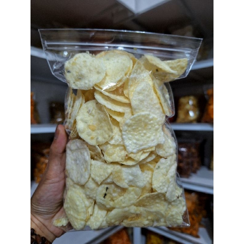 

Opak Kucai / Opak Singkong Daun Bawang