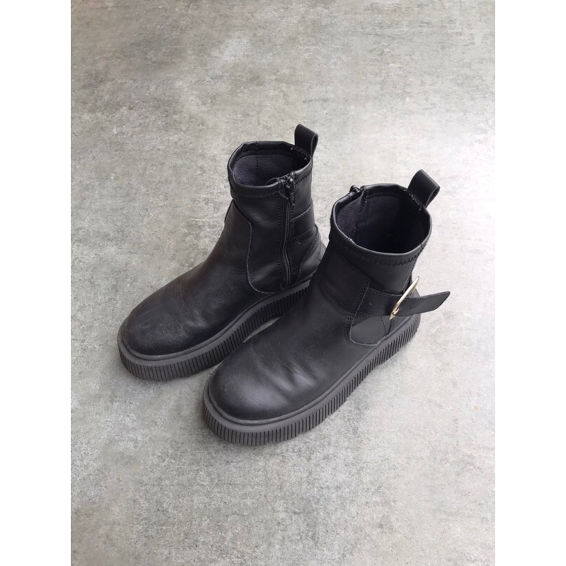 ZARA ORI Sepatu Boots Hitam Size 31 Untuk Anak Preloved