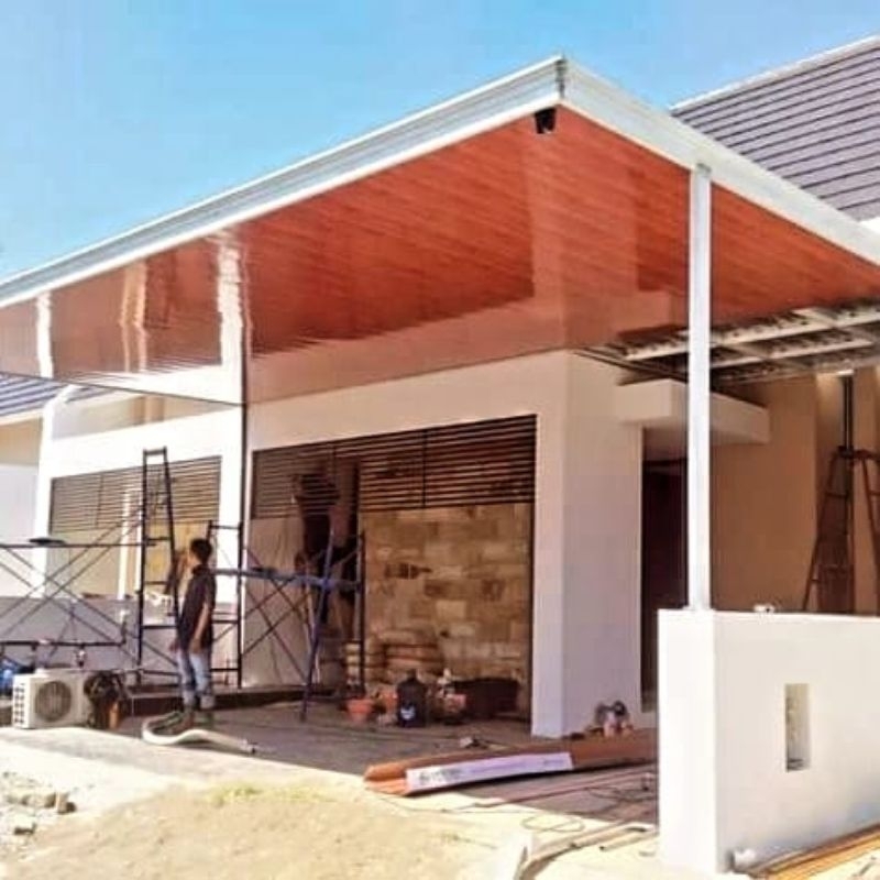 kanopi atap alderon+PVC