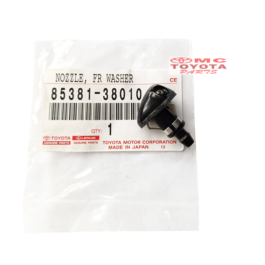 Wiper Nozzle Nozle Semprotan Wiper Nozzle Air Wiper Depan Kijang Kapsul Original Toyota 85381-38010 