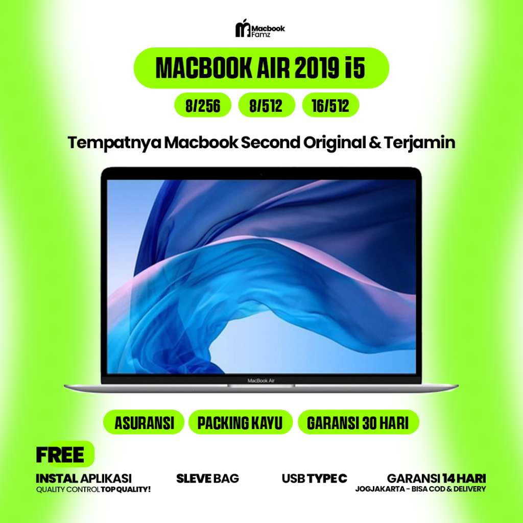 MACBOOK AIR 2019 13INCH [SECOND ORIGINAL]