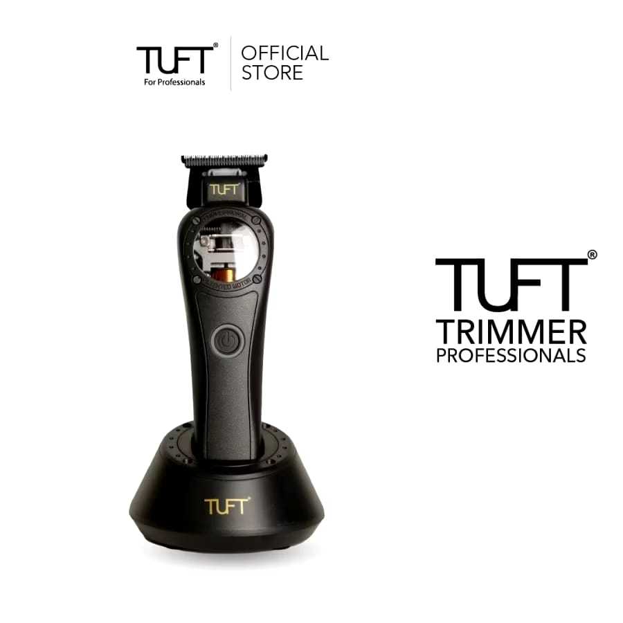 TUFT Clipper and TRIMMER Pro Original 9000 - 13000rpm Blade Detail Fade DLC Anti Panas Seperti Blade