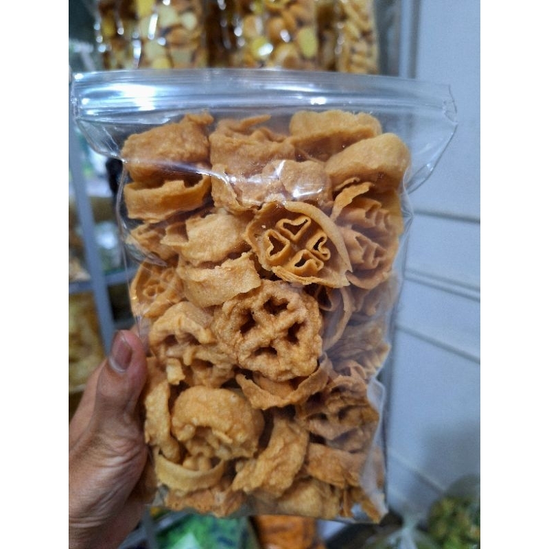 

Kue Kembang Goyang / Saroja / Seroja Mini Asin & Manis 250gr