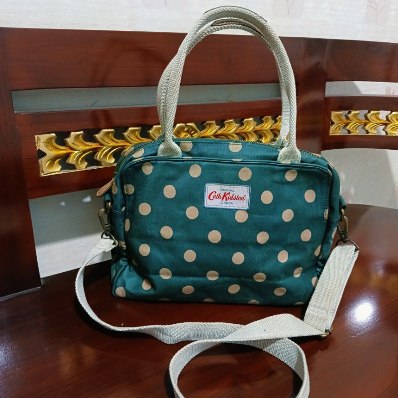 tas selemang pilkadot cath kidston  preloved