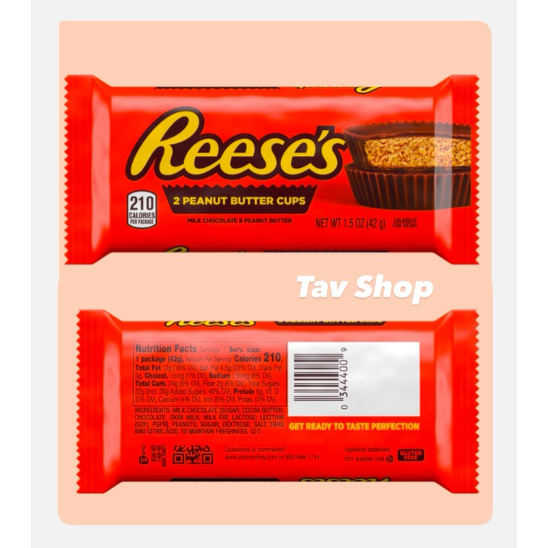 

Reese’s Peanut Butter Cups (2pcs)