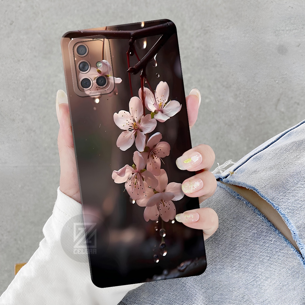 Softcase Samsung Galaxy A71 Fashion Case Bunga Casing Samsung Galaxy A71 Softcase Samsung Galaxy A71