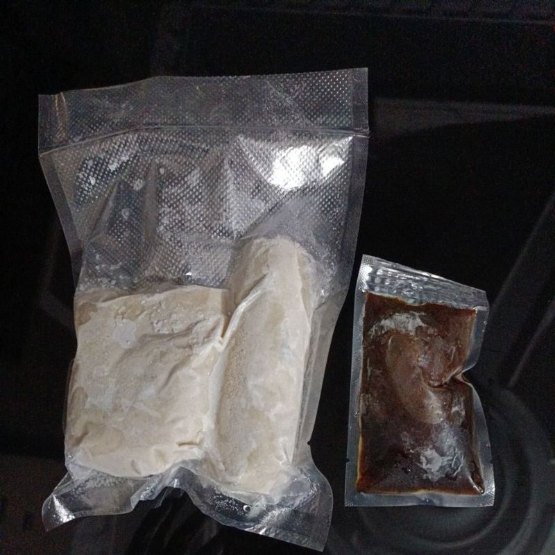 

Pempek udang rebon biang Terigu