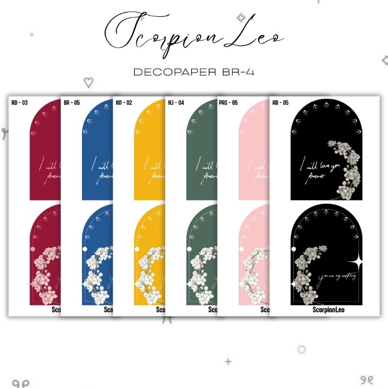 

Decopaper for Journaling | Scrapbooking | ScorpionLeo