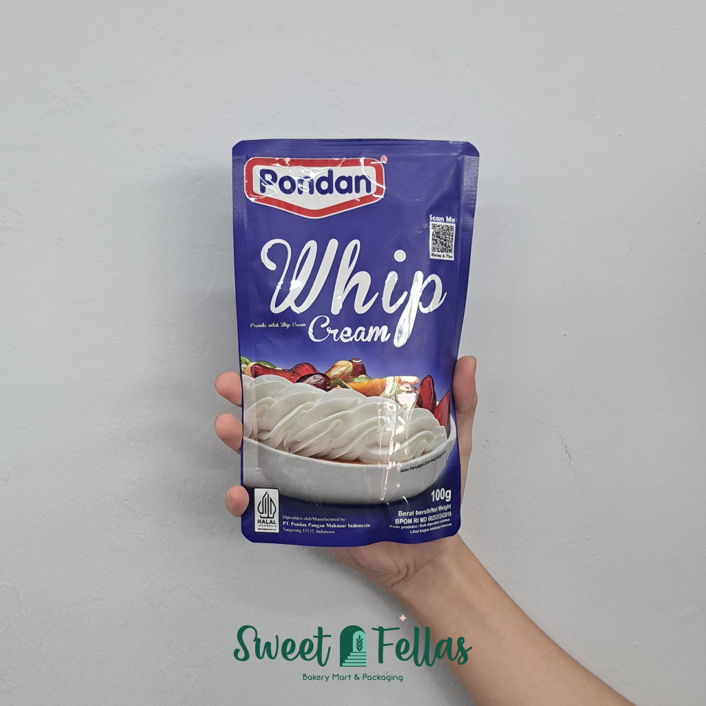 

Pondan Whip Cream 100 gr