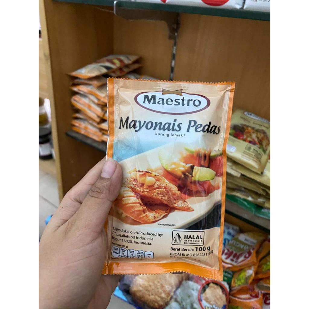 

Meestro Mayonaise Pedas 100gr Gourmet