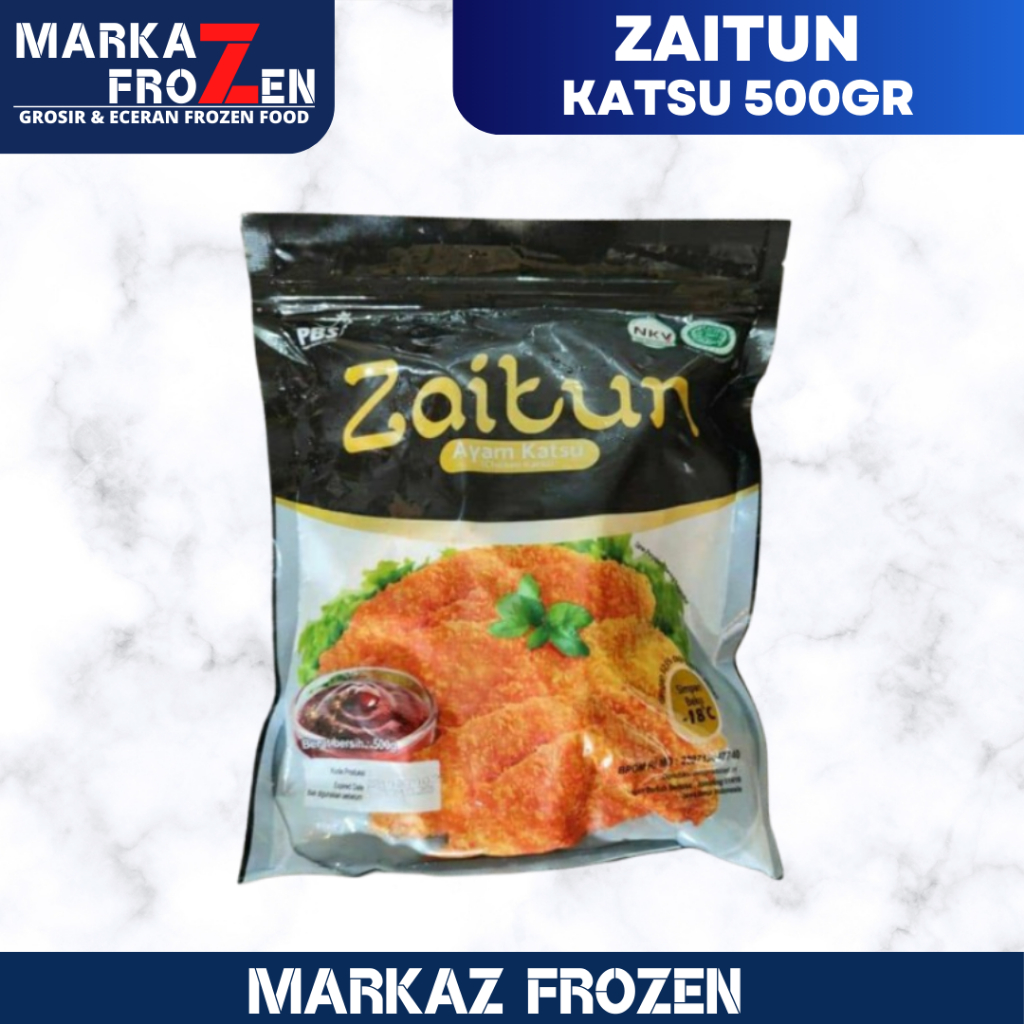 

ZAITUN CHICKEN KATSU 500GR