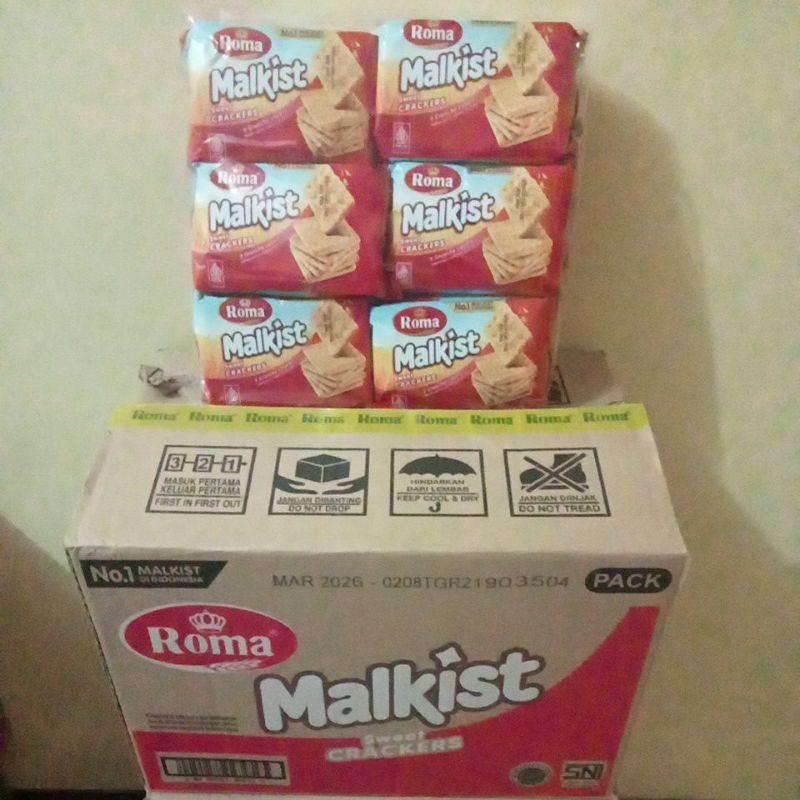 

ROMA MALKIST 105 GRAM (harga untuk 5 pak)