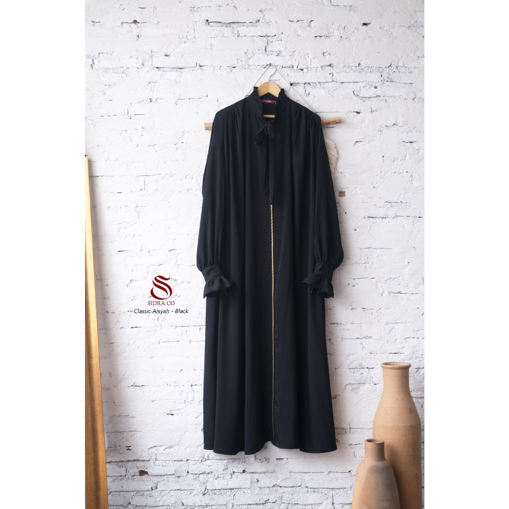 Classic Aisyah Black By Sidra - Mina Anti UV