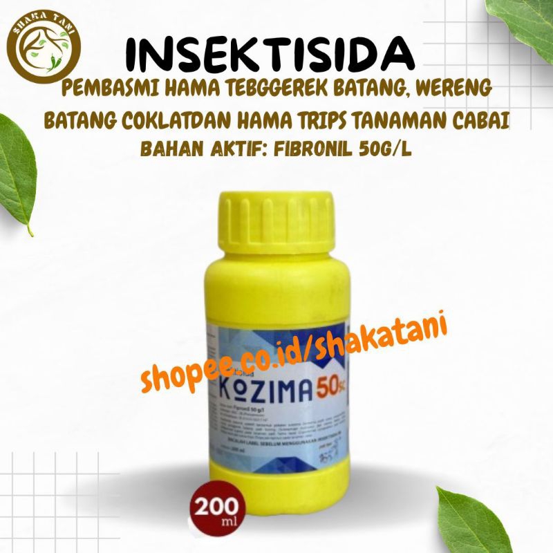 insektisida Kozima 50sc bahan aktif fipronil 100ml