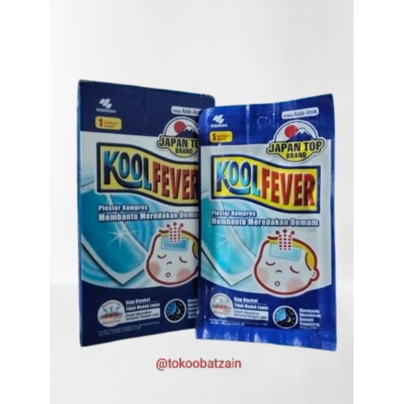 Kool Fever Anak / Kompres Demam Anak / Kompres Panas / Kool Fever
