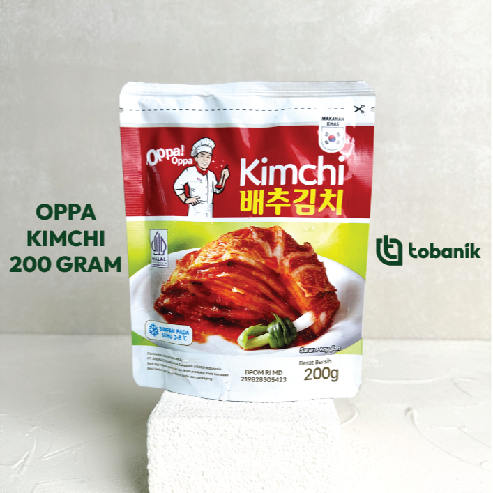 

KIMCHI Sawi Fresh / Kimchi Halal / Kimchi Korea 200G - Makanan Korea