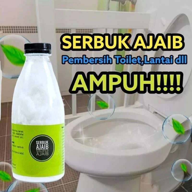 SERBUK AJAIB PEMBERSIH SERBAGUNA KERAK JAMUR DAN PANCI