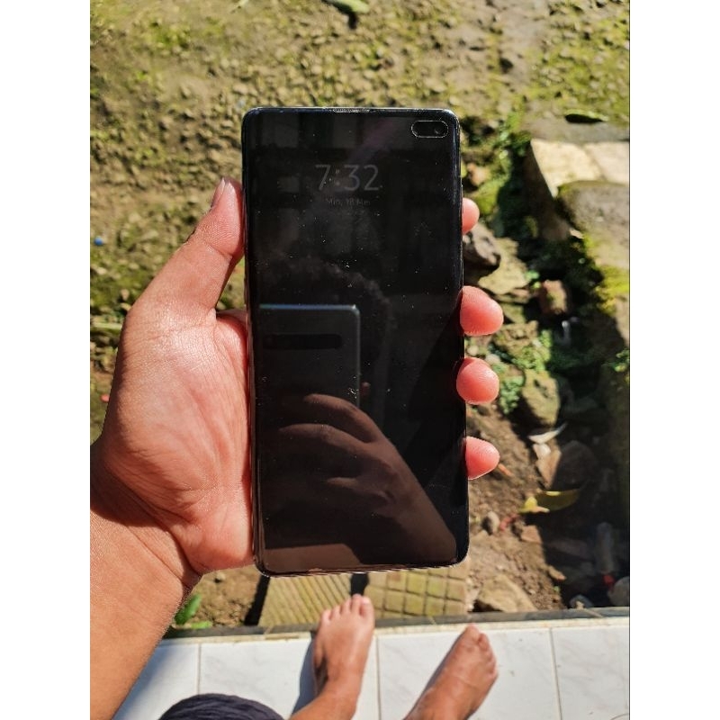 samsung s10 plus 8/128gb resmi sein hp only shadow