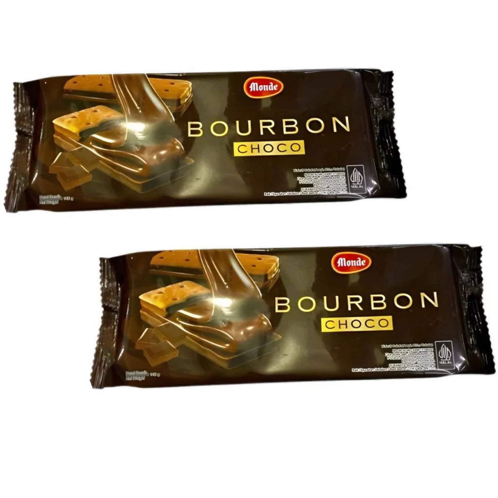 

Biskuit Monde / Biskuit Bourbon Choco / Biskuit Cokelat Lapis / 140gr