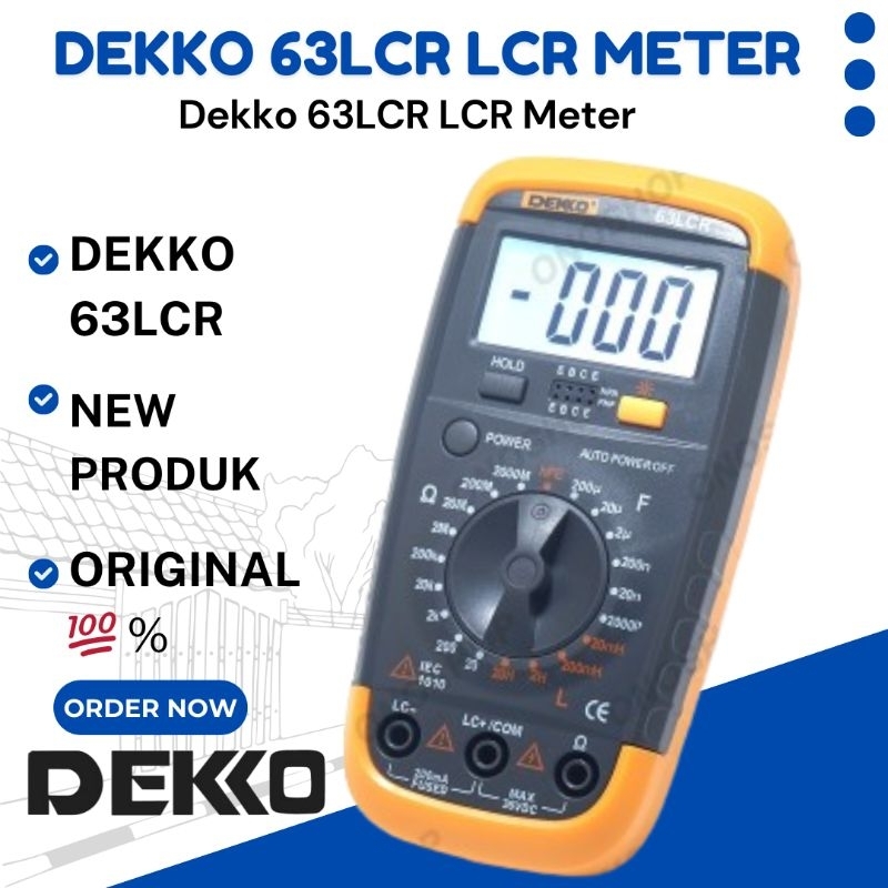 Dekko 63LCR LCR Meter

