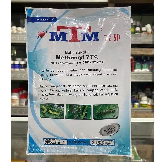 Insektisida MTM (Methomyl) 77 SP 100 gr
